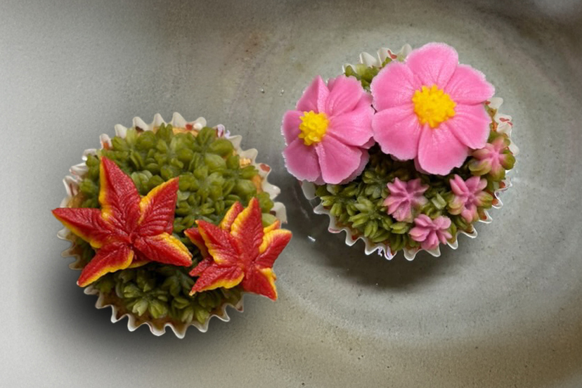 秋うらら スイーツづくりとお点前体験